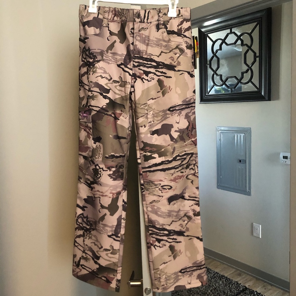 Under Armour Girls Storm Water Camo Pants